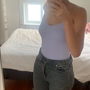 Out From Under/Urban Outfitters lavender bodysuit